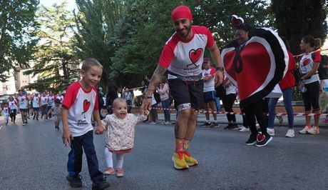 La alegría de los más pequeños vuelve a ser la protagonista en la 13ª Carrera Solidaria por la Infancia