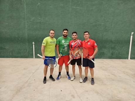 José Andrés Mota y David Fernández se llevan el triunfo en el XIII Torneo de Frontenis de Horcajo de Santiago