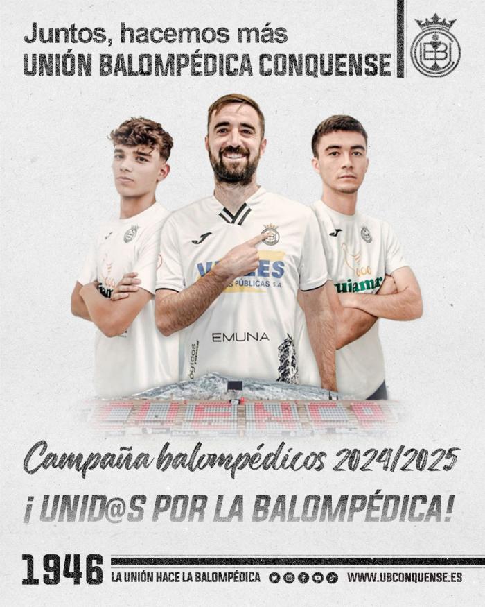 La Unión Balompédica Conquense lanza su campaña de abonados para la temporada 2024/2025