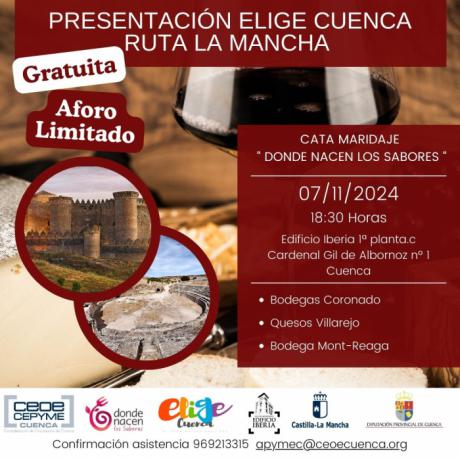 Donde Nacen Los Sabores presentará el próximo jueves la ruta turística ‘Siente La Mancha’ en el Edificio Iberia