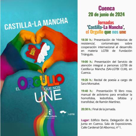 Programa variado en Cuenca para conmemorar el Día Internacional del Orgullo LGTBI
