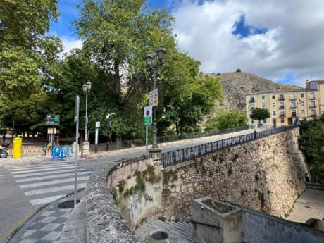 Comienzan las obras del paso peatonal bajo el Puente de la Trinidad