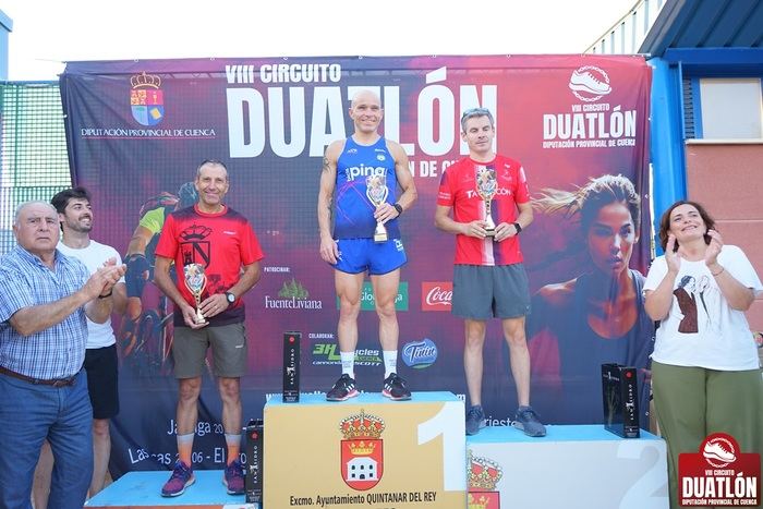 Gran triunfo de Rafa Bonilla y Tristana Martínez en el primer Triatlón de Quintanar del Rey