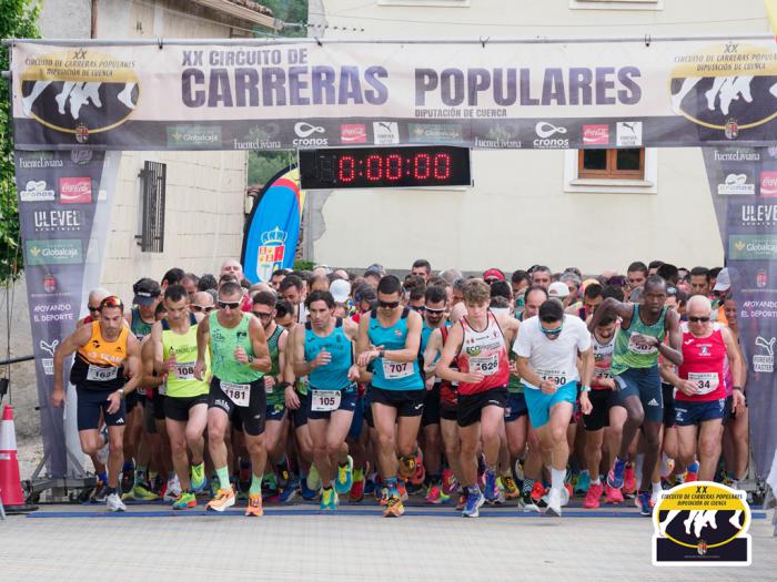 Brillante carrera para maría Jesús Algarra y Marcos Hortelano que se imponen en la laguna de Uña