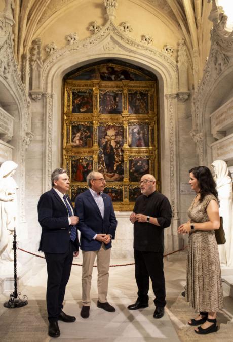 Globalcaja renueva su colaboración con la Catedral de Cuenca reconociendo su labor de creación cultural