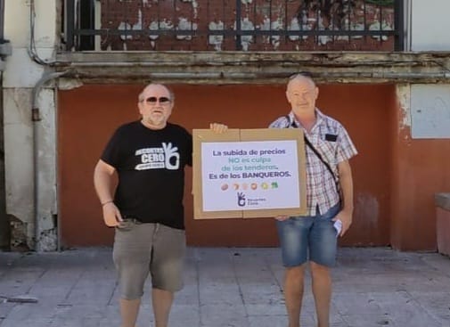 Recortes Cero denunciar que “Quien sube los precios no es el tendero. Es el banquero”