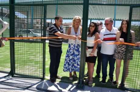Almonacid del Marquesado inaugura una nueva pista de pádel