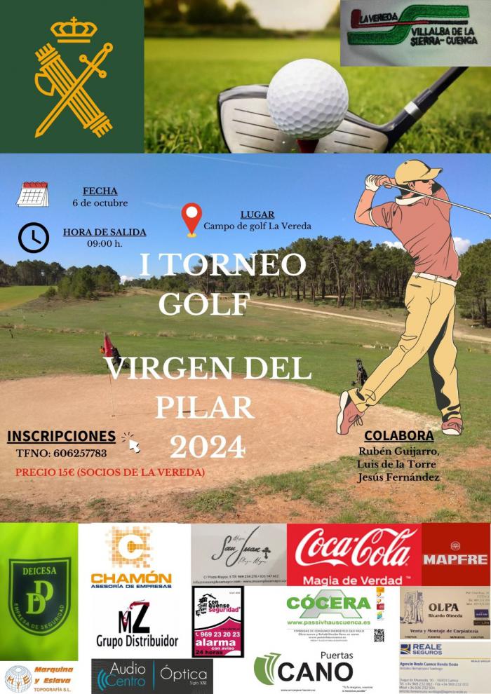 La Guardia Civil será homenajeada en el primer torneo de golf en el Club de La Vereda