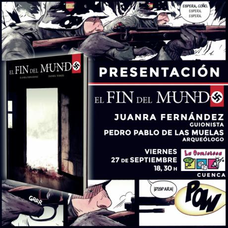 Presentación en la Comicteca de ‘El fin del mundo’: Una novela gráfica de supervivencia y tragedia