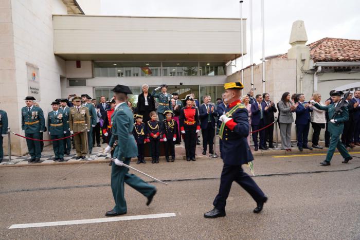 La Guardia Civil celebra la Festividad de la Virgen del Pinar en La Hípica debido al mal tiempo