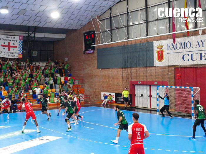 El Cuenca ratifica su idílico arranque liguero ante el Huesca (35-34)