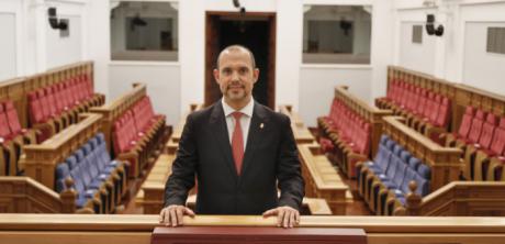 Pablo Bellido, presidente de las Cortes de Castilla-la Mancha