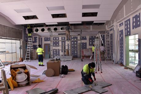 Las obras del Centro de Mayores con Centro de Día de Tarancón ya están ejecutadas al 70 por ciento