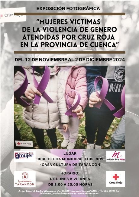 El Ayuntamiento de Tarancón presenta la campaña en torno al Día Internacional para la Eliminación de la Violencia contra las Mujeres