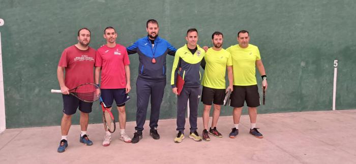 Rubén Espada y Jaime Carrasco se coronan campeones en la Fase Final del Circuito de Frontenis Diputación de Cuenca