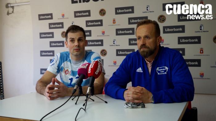 Sala de Prensa EHF CUP| Zvonko Šundovski y Dalibor Čutura - [Liberbank Cuenca 26- 28 HC Dobrogea Sud]