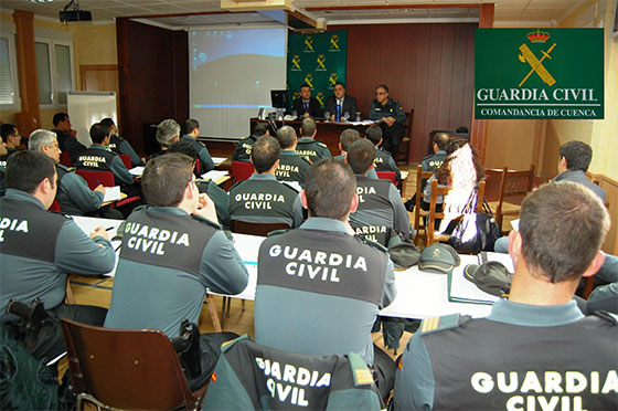 La Guardia Civil realiza unas jornadas de formación para Delegados Gubernativos en Espectáculos Taurinos