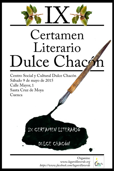 Santa Cruz de Moya acoge el IX Certamen Literario Dulce Chacón