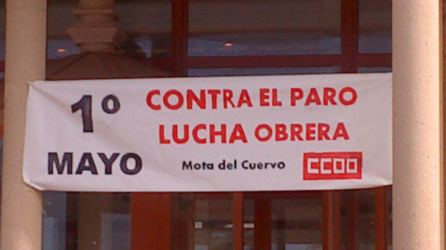 CCOO celebra el 1º de Mayo en Mota del Cuervo