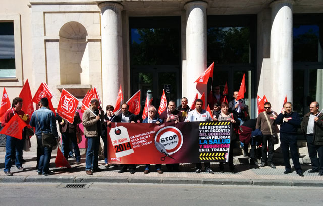 CCOO Cuenca reivindica seguridad y salud en el trabajo