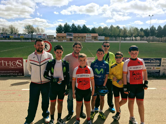 Las Escuelas Deportivas Municipales de Mota del Cuervo en el Campeonato de Ciclismo de Diputación