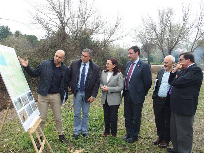 La Confederación Hidrográfica del Júcar reparará los daños ocasionados por la lluvia en la capital y sus pedanías