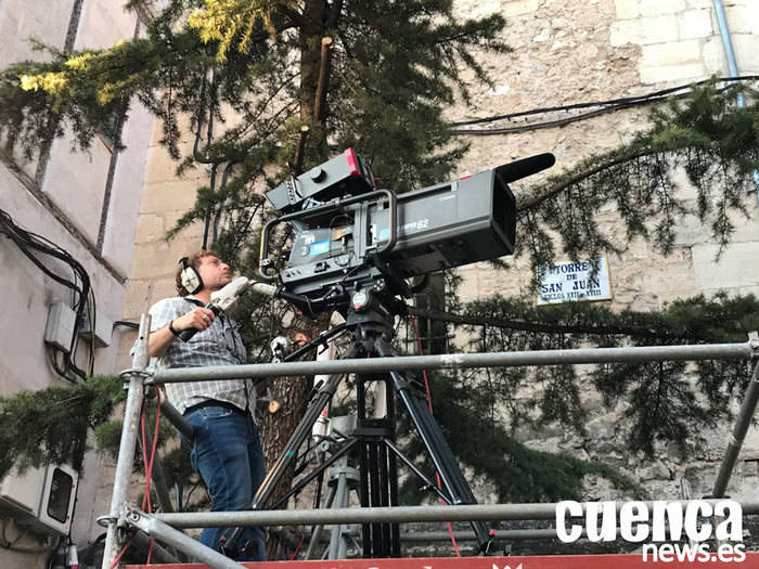 TVE tiene todo listo para retransmisión de la procesión de Paz y Caridad del Jueves Santo