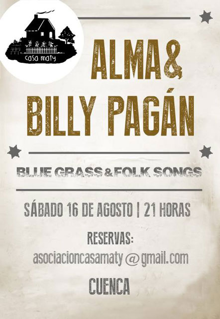 Concierto Alma & Billy Pagán en Casa Maty