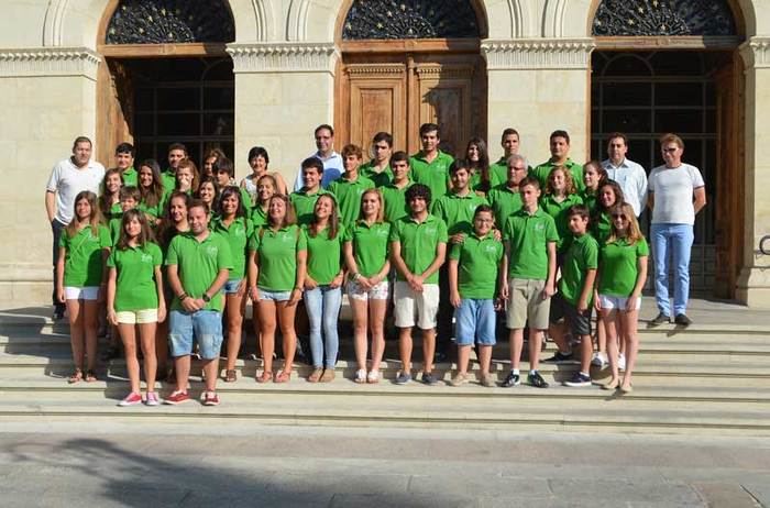  Prieto felicita a los miembros de la JOC por su participación en el Festival Orchestre Geovanilli