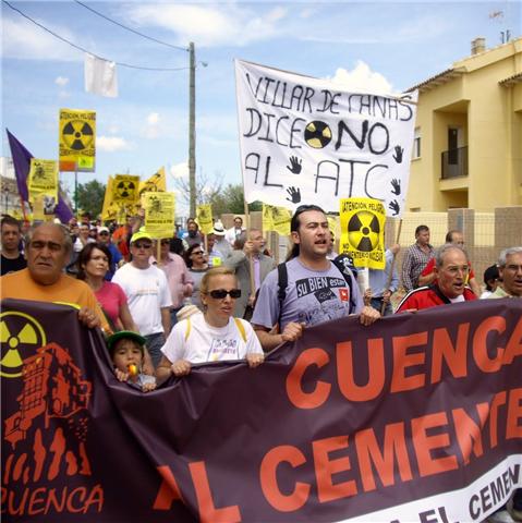 'CUENCA DICE NO AL CEMENTERIO NUCLEAR' será el lema de la 'II marcha a pie' del sábado 30 entre Casalonga y Villar de Cañas