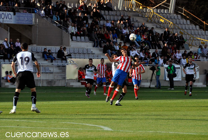 Mauri salva un empate para el Conquense frente al Atlético de Madrid B (1-1)