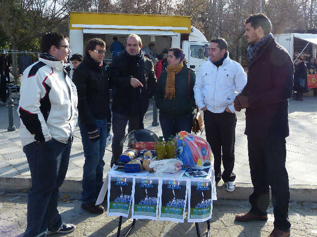 NNGG continua con su campaña ‘Populares Solidarios’ agradeciendo a los conquenses su generosidad