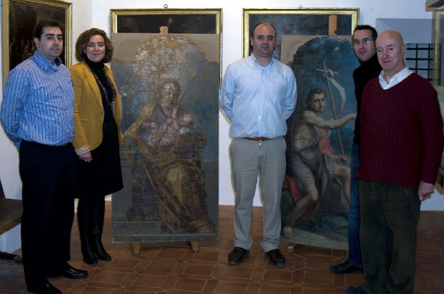 La Diputación encarga la restauración de dos lienzos del S.XVII provenientes de La Merced de Huete