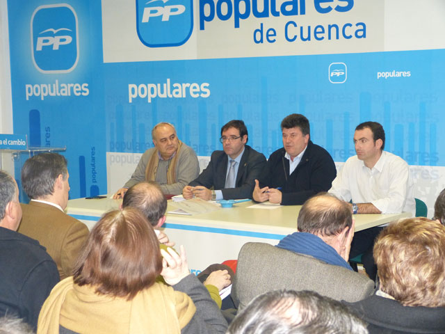 El PP de Cuenca constituye su Comité de Alcaldes, bajo la presidencia de Miguel Antonio Olivares