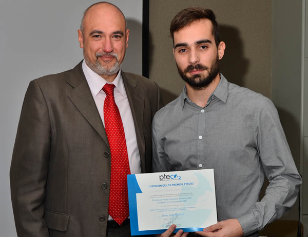 Un doctorando de la UCLM, distinguido por la Plataforma Tecnológica Española del CO2