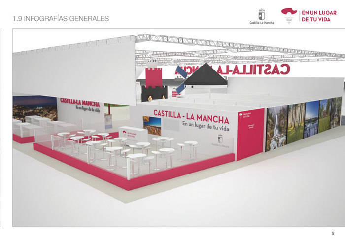 Castilla-La Mancha presentará su oferta turística al mundo en 360º, con un stand más grande y dinámico y la realidad virtual como protagonista