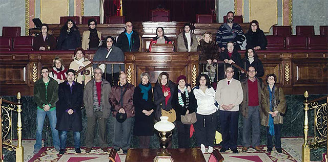 Vecinos de Santa Mónica y Casablanca visitan el Congreso y el museo del Pardo