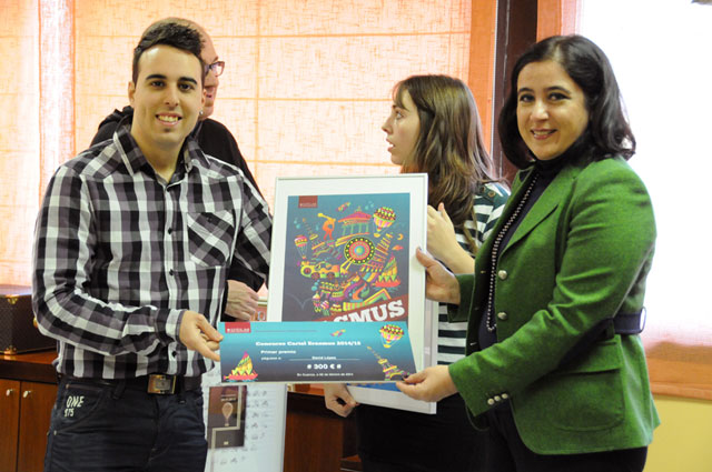 Un alumno de Bellas Artes gana el concurso de Carteles Erasmus de la UCLM 