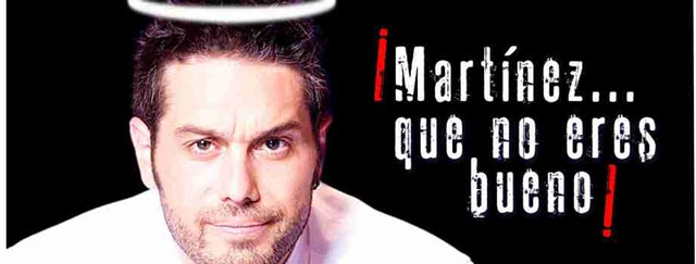 Dani Martínez y su monólogo 'Martínez, que no eres bueno', esta noche en el Auditorio