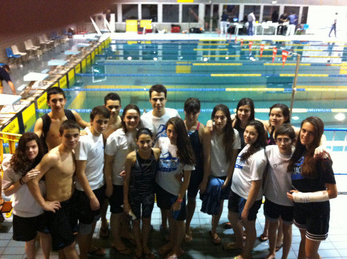 El Club Natación Cuenca en el campeonato Regional de Invierno de Natación de la categoría absoluto, junior e infantil