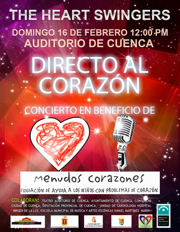 The Heart Swingers: Directo al corazón Jazz Solidario este domingo