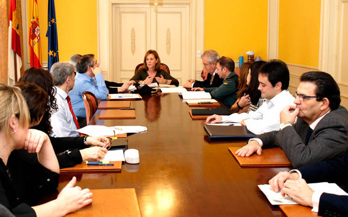 Primera reunión de la Comisión de Asistencia a la subdelegada del Gobierno en Cuenca 