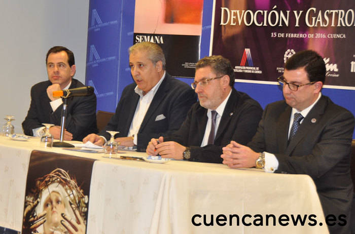 La VII Jornada Cultural 'Devoción y Gastronomía' acerca la Semana Santa de Guadalajara a Cuenca