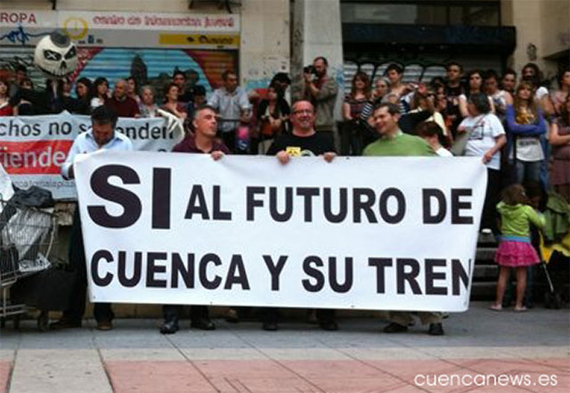 La Plataforma del Ferrocarril avisa de un brutal recorte de servicios ferroviarios en Cuenca