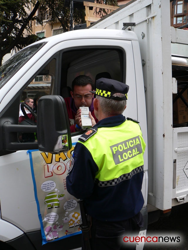 La campaña especial de control de alcoholemia se salda con un 2,28% de resultados positivos