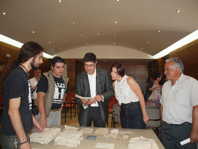 La documentación histórica hallada en la Casa del Corregidor ya está en el Archivo Provincial