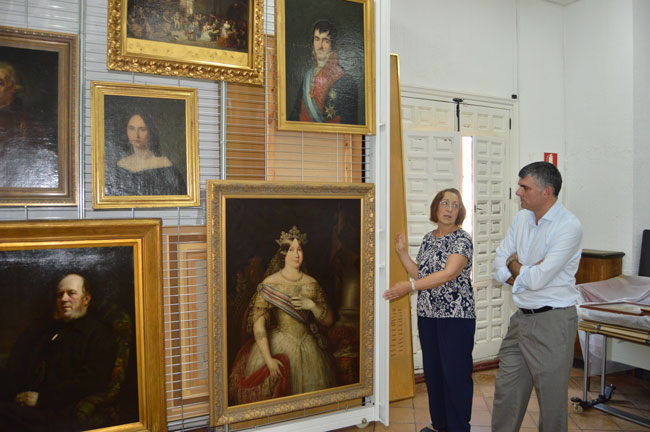 El delegado de la Junta visita el Museo Provincial de Cuenca