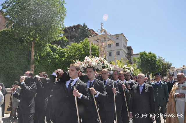 Todo listo para que la Custodia recorra las calles de Cuenca este domingo en la celebración del Corpus Christi