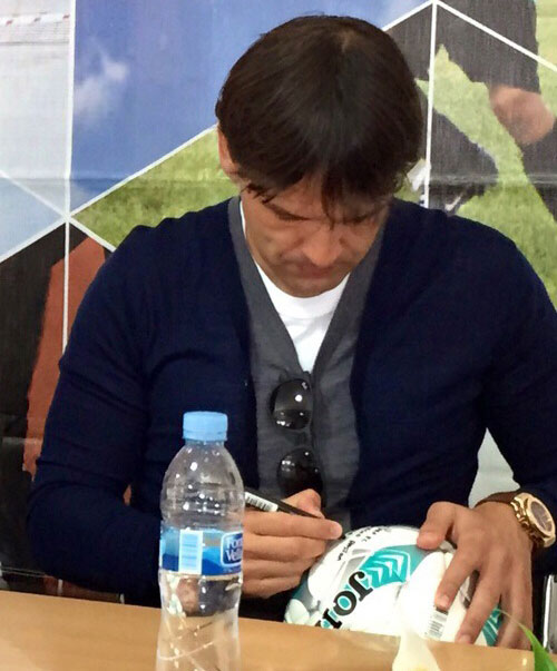 Morientes será “Fútbol-Chef” por un día