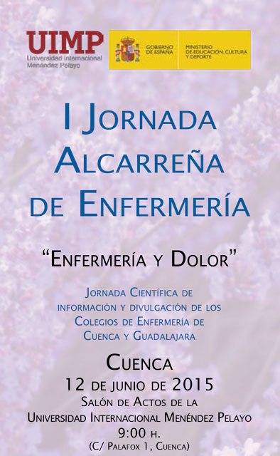 Cuenca acoge la I Jornada Alcarreña de Enfermería  el próximo 12 de junio